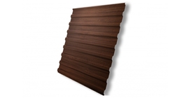 Профнастил С20В 0,45 Print Elite Choco Wood TwinColor