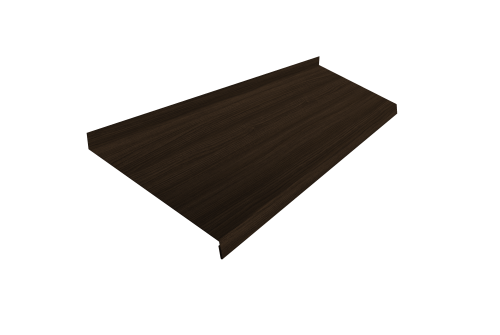 Отлив простой 200 0,45 Print Elite Coffee Wood TwinColor (2м)