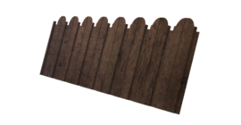 Профнастил С10B фигурный 0,45 Print Elite Antique Wood TwinColor