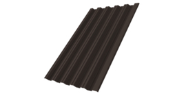Профнастил HC35R 0.45 PE-Double RR 32 темно-коричневый