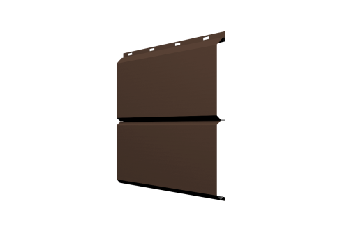 ЭкоБрус 0,345 GL 0.5 Drap TX RAL 8017 шоколад