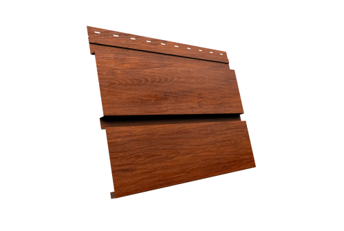 Квадро брус 3D 0.45 Print Premium с пленкой Golden Wood Fresh TwinColor