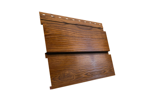 Квадро брус 3D 0.45 Print-Double Premium с пленкой Golden Wood Intense F
