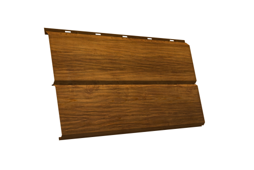 ЭкоБрус 3D 0,345 GL 0.45 Print Elite с пленкой Golden Wood TwinColor