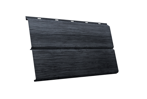 ЭкоБрус 3D 0,345 GL 0.45 Print Premium с пленкой Grey Wood TwinColor