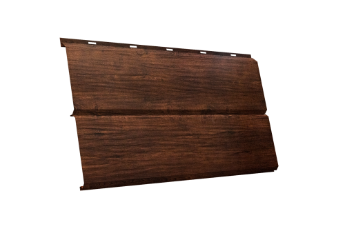 ЭкоБрус 3D 0,345 GL 0.45 Print Premium с пленкой Cherry Wood Dark FTC