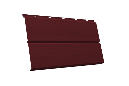 ЭкоБрус 3D 0,345 GL 0.5 Satin Matt TX с пленкой RAL 3005 красное вино