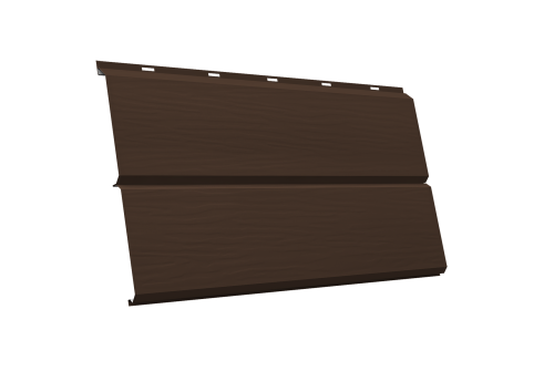 ЭкоБрус 3D 0,345 GL 0.5 Satin Matt TX с пленкой RAL 8017 шоколад