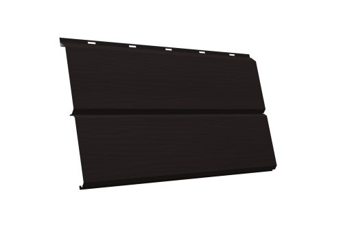 ЭкоБрус 3D 0,345 GL 0.5 Drap TX с пленкой RAL 9005 черный