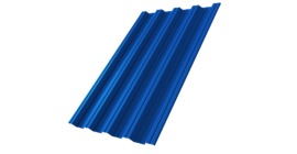 Профнастил НС44 0,7 PE RAL 5005 сигнальный синий