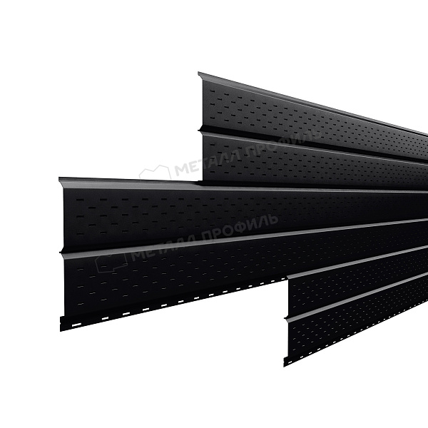 Софит Металл Профиль перфор. Lбрус-XL-14х335 (VikingMP E-20-9005-0.5)