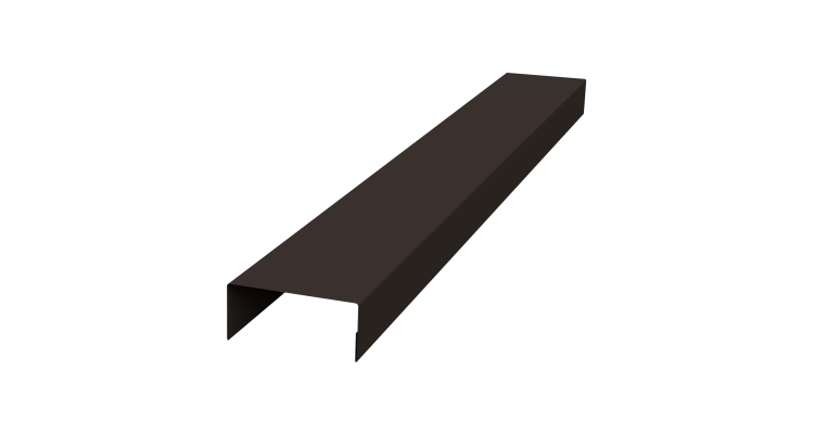 Крышка 30х20 жалюзи Texas 0,5 PurPro Matt 275 RR 32 темно-коричневый (2м)