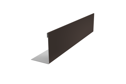 Нащельник 125 Texas 25х35 0,5 Satin Matt RR 32 темно-коричневый (L1,5)