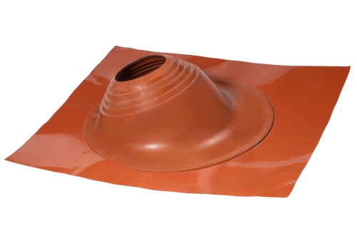 Проходной элемент MF угловой №2 (180-280мм) +185 EPDM (металлический окрашенный фланец) терракот