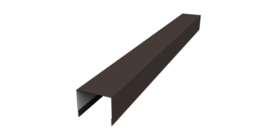 Крышка жалюзи Palermo 0,5 Satin Matt TX RR 32 темно-коричневый (2м)