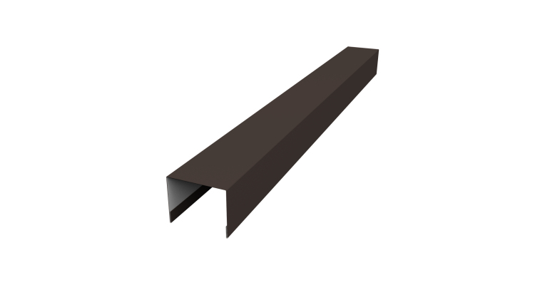 Крышка жалюзи Palermo 0,5 PurPro Matt 275 RR 32 темно-коричневый (3м)