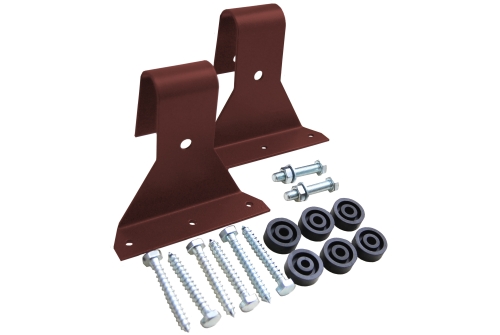 Кронштейн кровельный для лестницы Grand Line RAL 3009 (комплект)